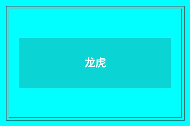 龙虎