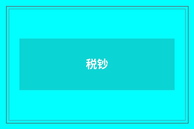 税钞