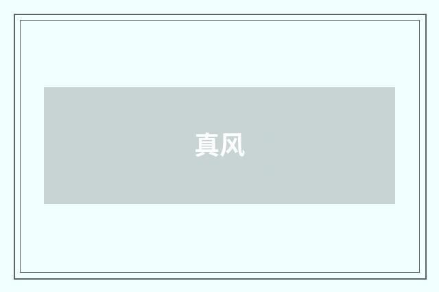 真风