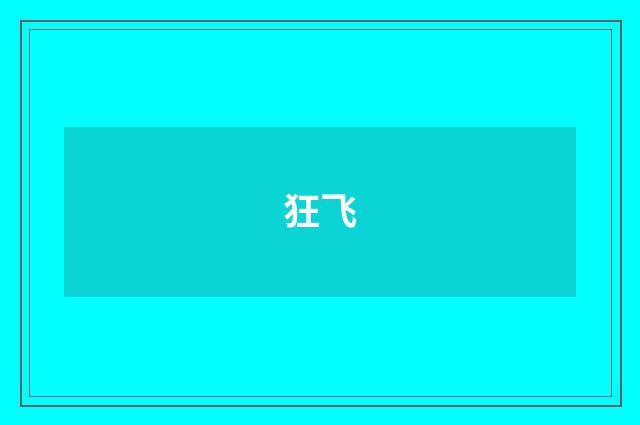 狂飞