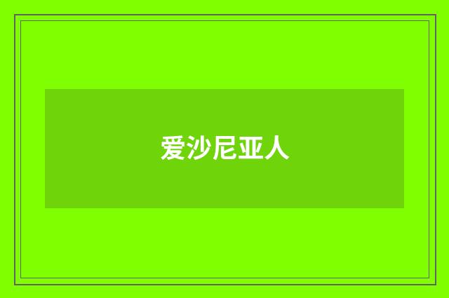 爱沙尼亚人