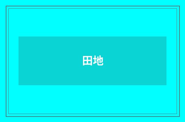 田地