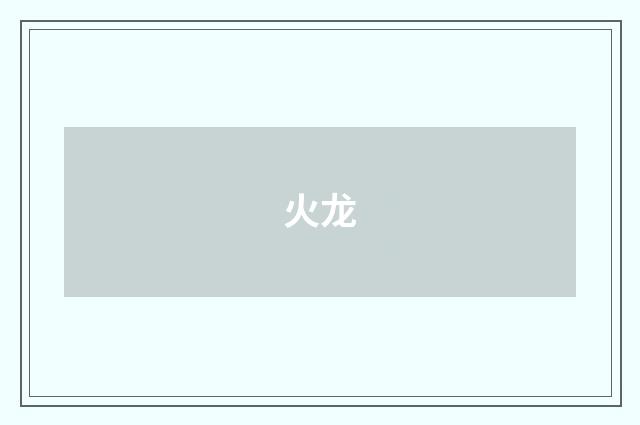 火龙