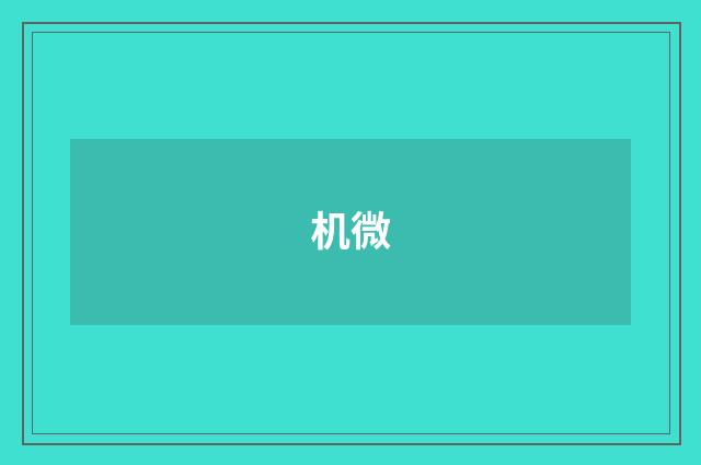 机微