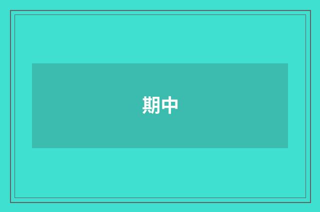 期中
