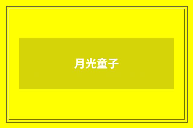 月光童子