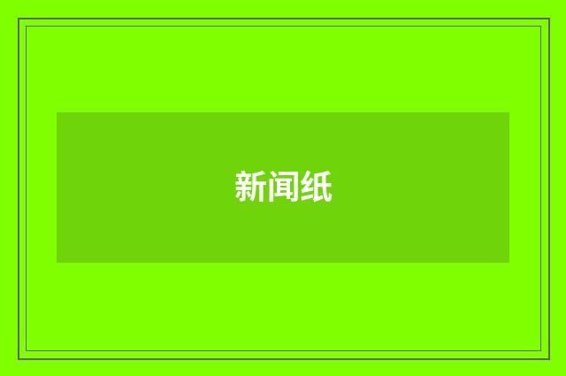 新闻纸