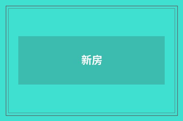 新房