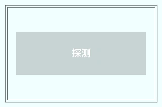 探测