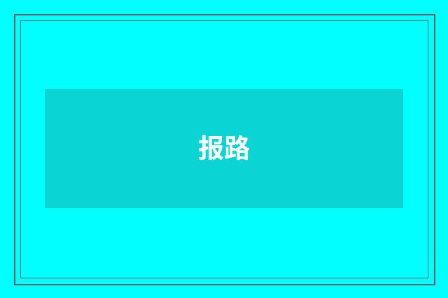 报路