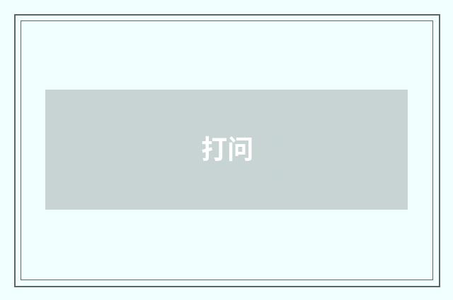 打问