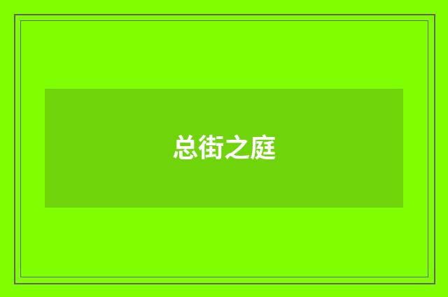 总街之庭