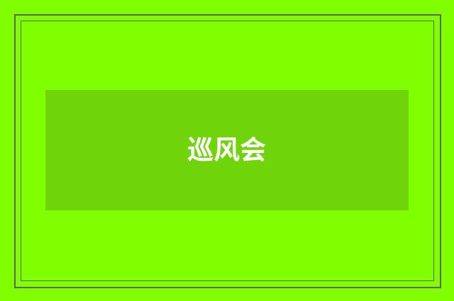 巡风会