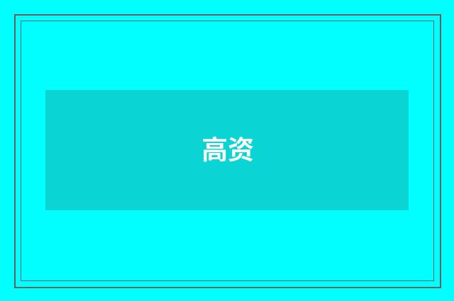 高资