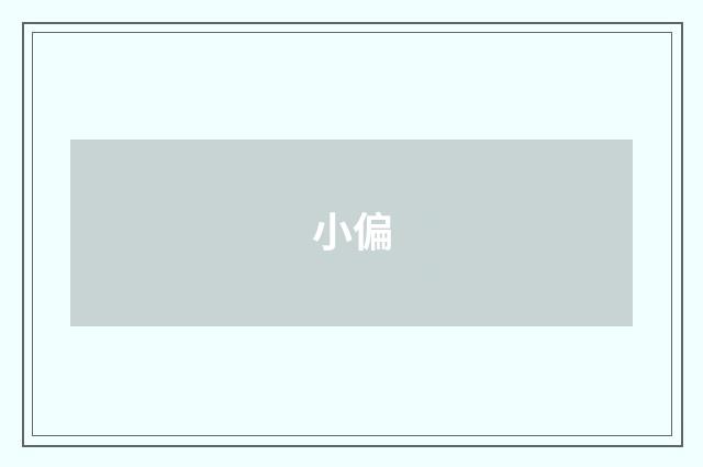小偏