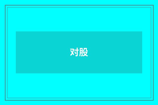 对股