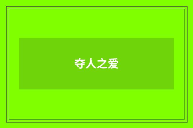 夺人之爱