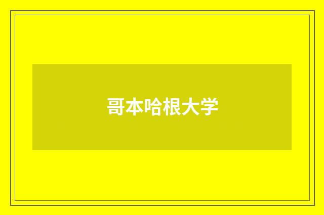 哥本哈根大学