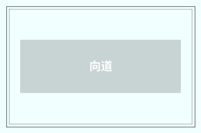 向道