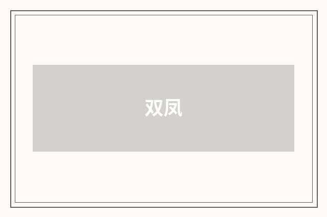 双凤