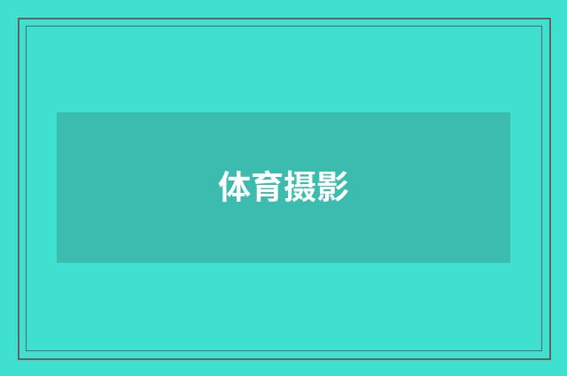 体育摄影
