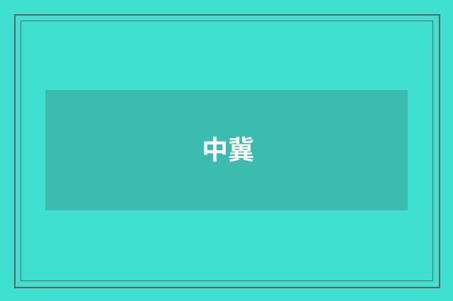中冀