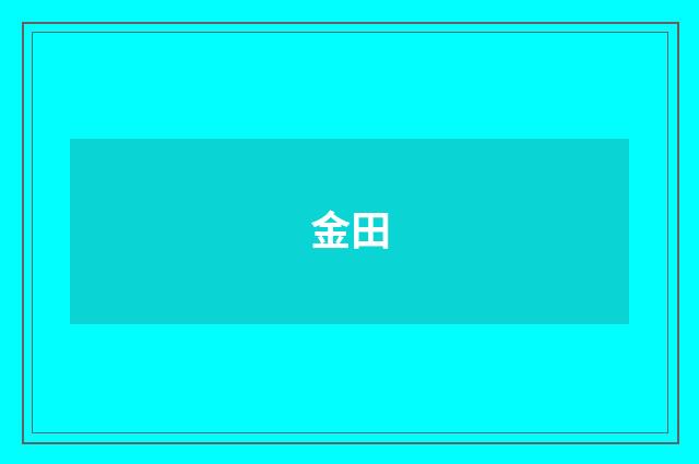 金田