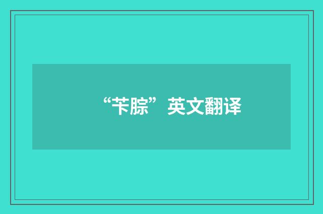 “苄腙”英文翻译