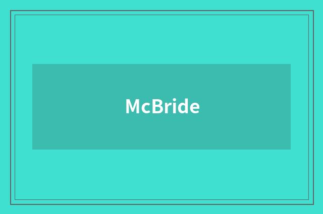 McBride