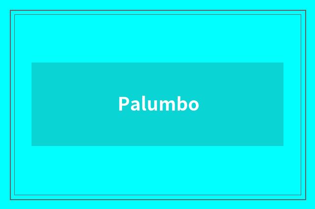 Palumbo