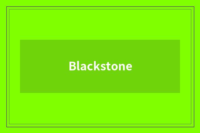 Blackstone