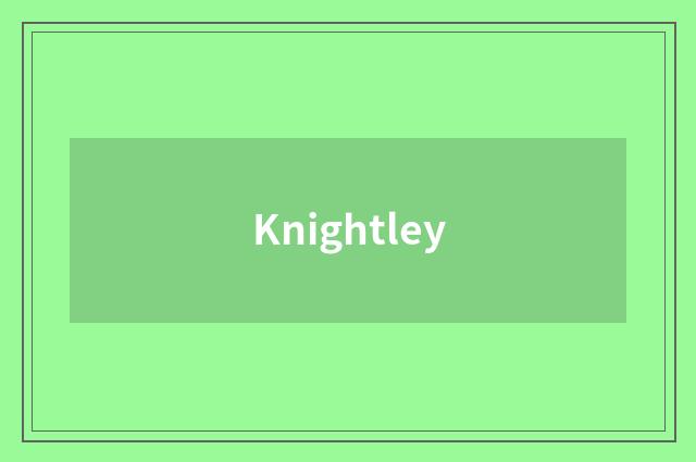Knightley