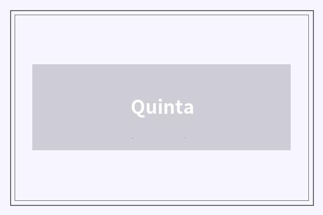 Quinta