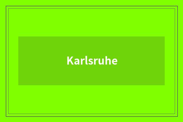Karlsruhe