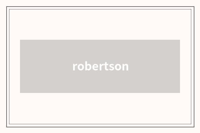 robertson