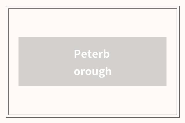 Peterborough