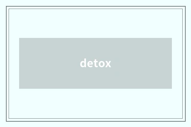 detox