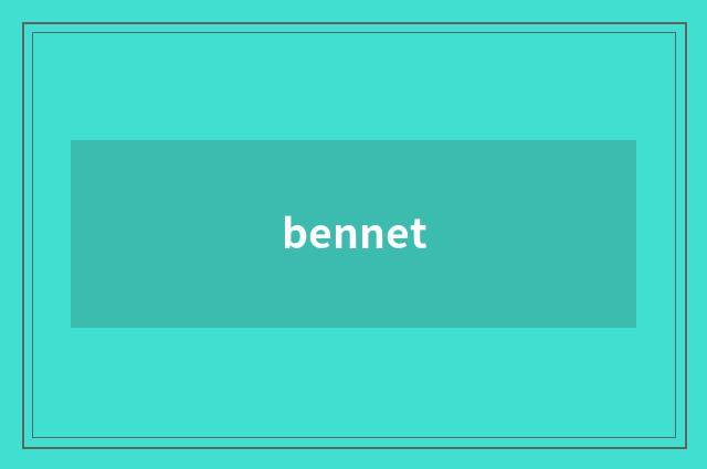bennet