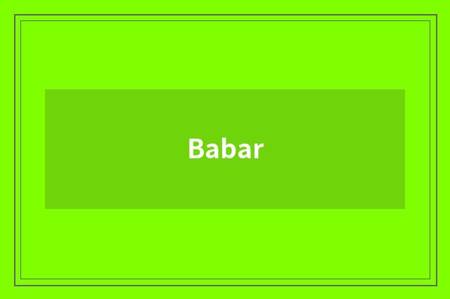 Babar