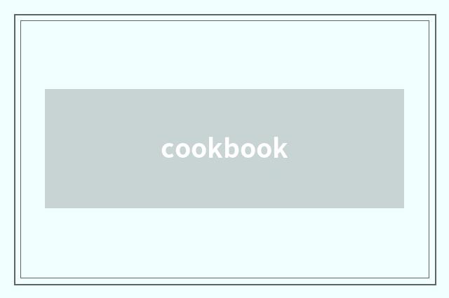 cookbook