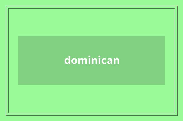dominican