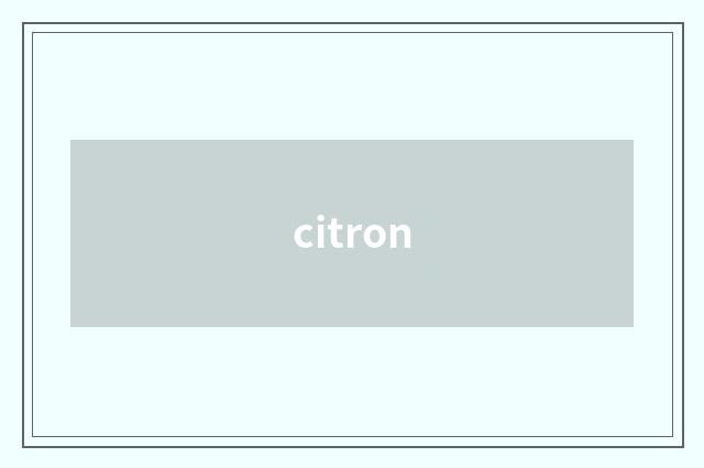 citron