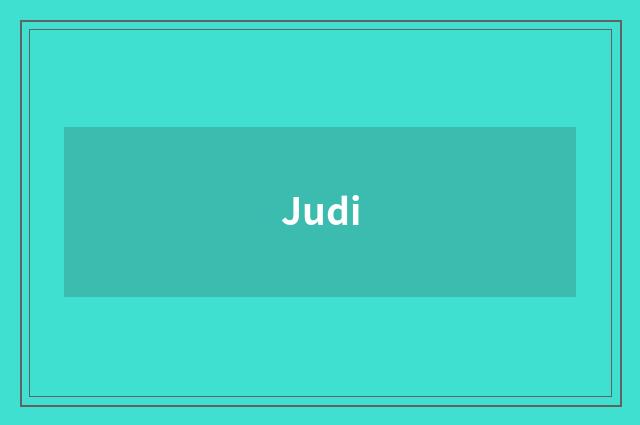Judi