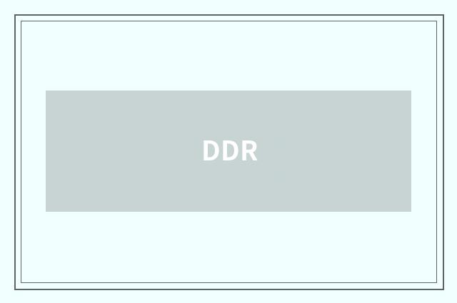 DDR