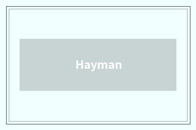 Hayman