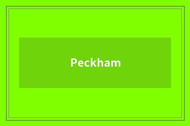 Peckham