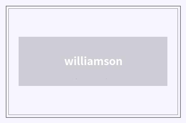 williamson