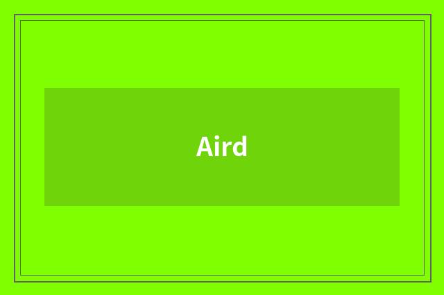 Aird