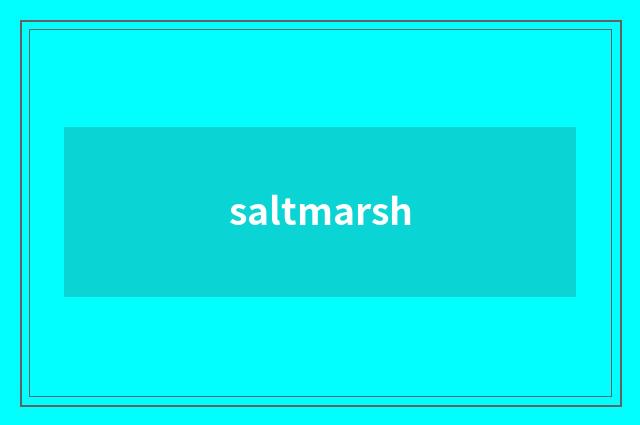 saltmarsh