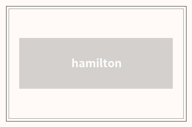 hamilton